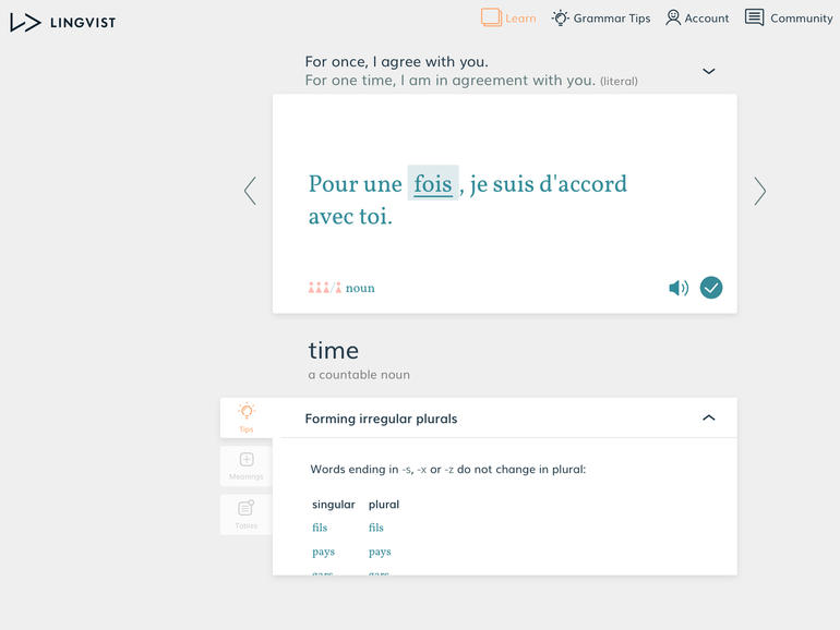 LINGVIST: LANGUAGE TUTOR