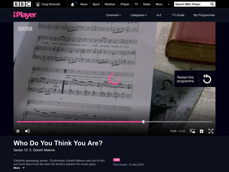 15 top iPlayer tips: Go live