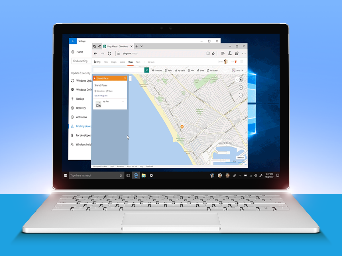 The best new features in the Windows 10 Fall Creators Update - find my pen
