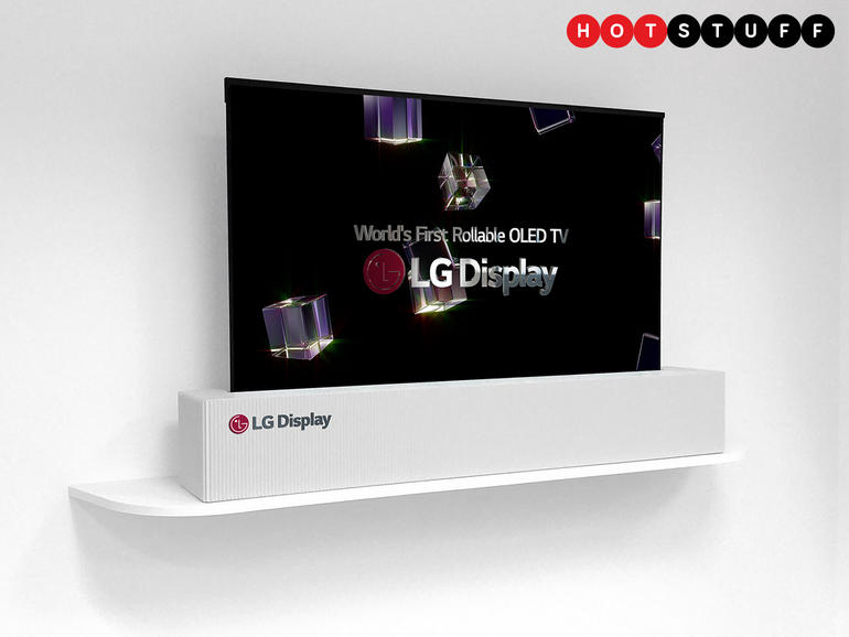 LG 65in Rollable OLED
