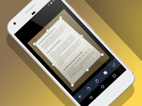 CAMSCANNER - Scan documents, cards and paper on Android