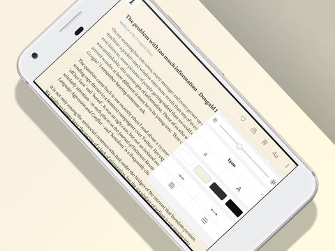 INSTAPAPER - save your text, long reads and articles