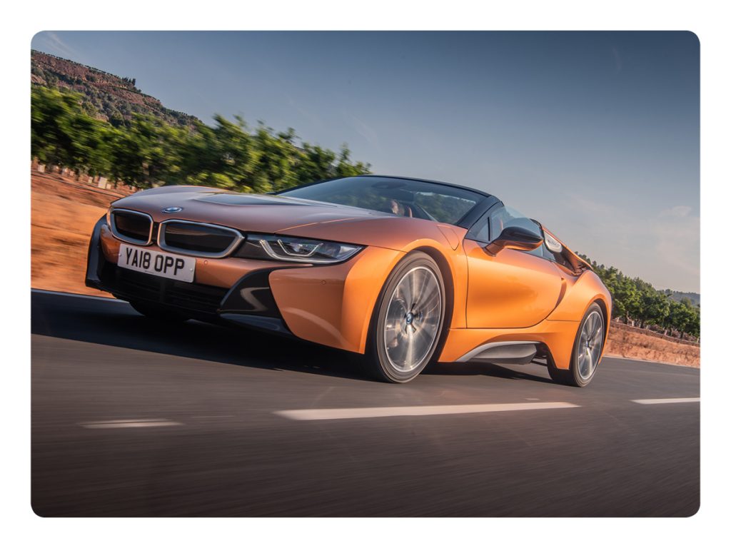 BMW i8 Roadster (£126,200)