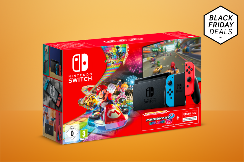 Nintendo’s Black Friday bundle saves you more than £50 on a Switch with Mario Kart 8 Deluxe