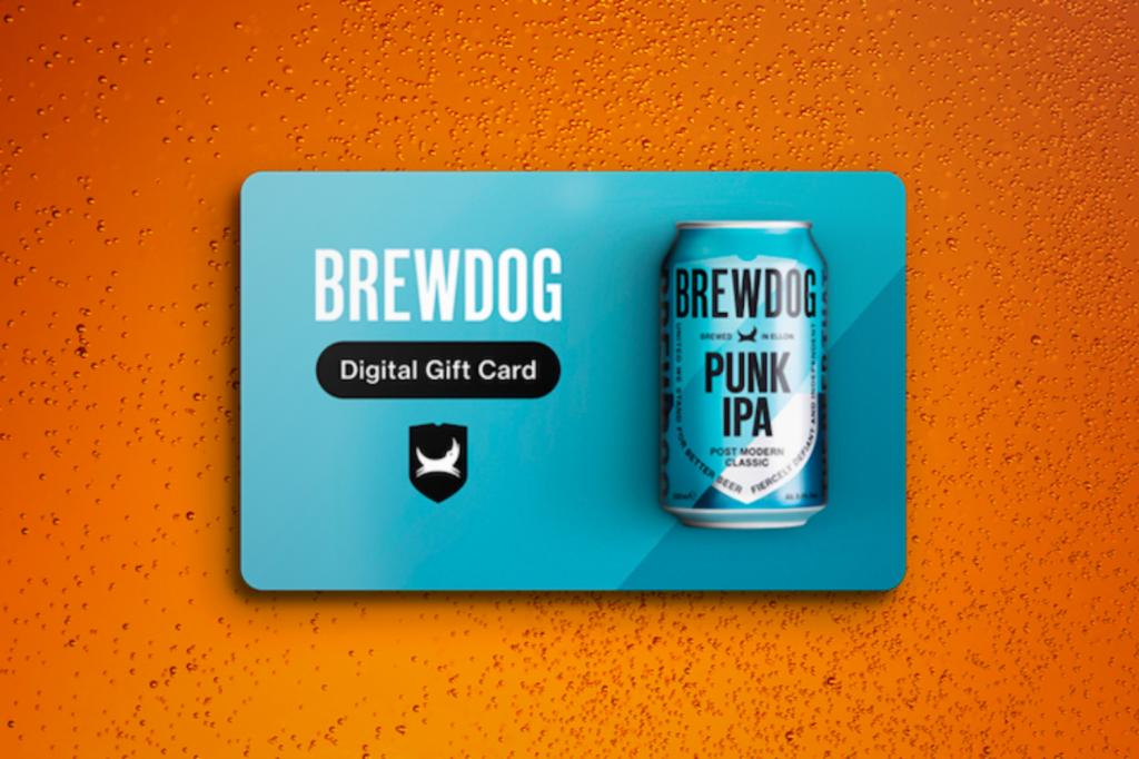 Best last-minute Christmas gifts: Brewdog digital card