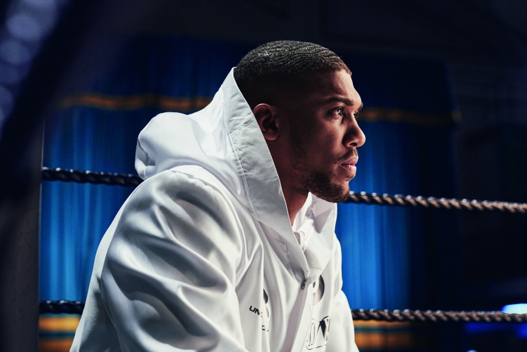 Anthony Joshua side profile