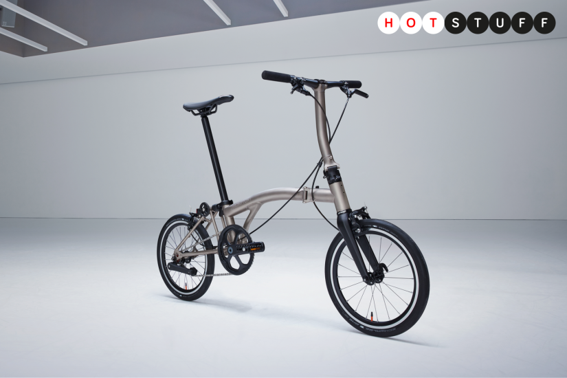 Brompton’s featherweight folding bike  weighs less five bags of flour