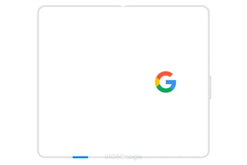 Google Pixel Fold logo leak via 9to5Google