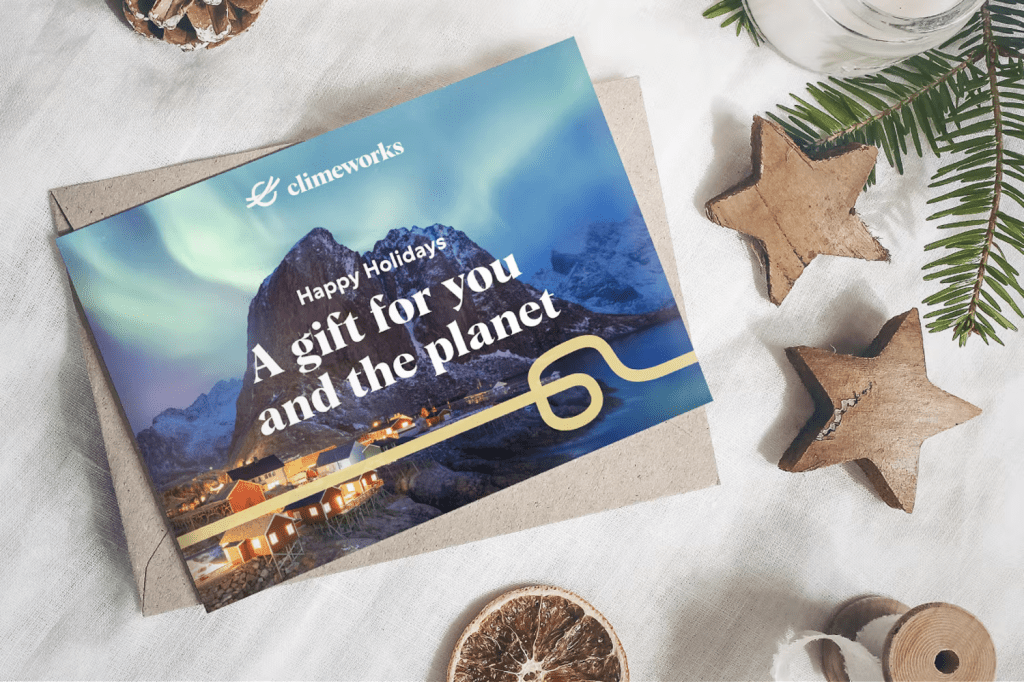 Last-minute Christmas gift ideas: Climeworks subscription