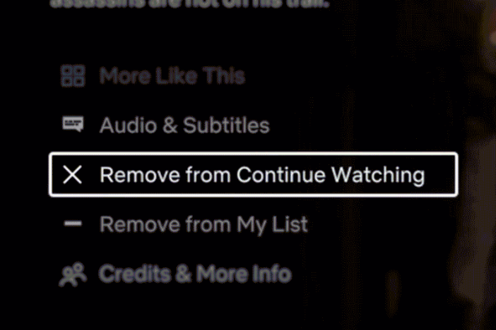 You’re finally able to clean up your Continue Watching list on Netflix