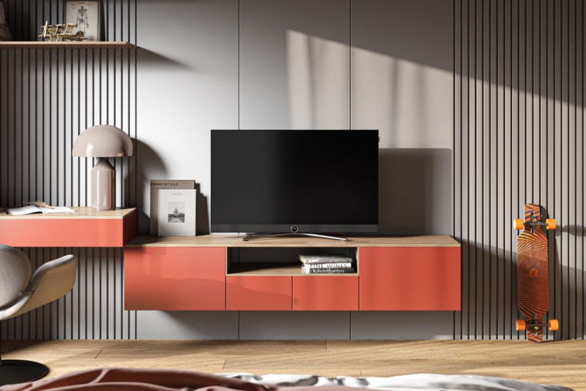 Loewe’s bild c is available in 32 and 43-inch sizes as a smaller premium TV