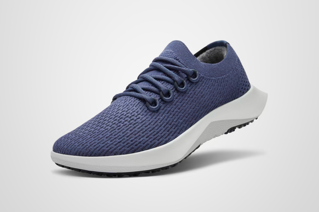 Eco Christmas gifts: Allbirds Tree Dasher 2 sustainable running shoes