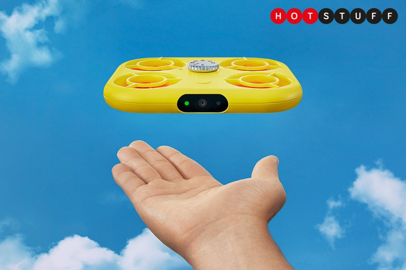 Pixy is a palm-sized drone dedicated to Snapchat