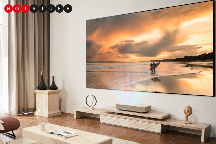 LG’s new 4K short-throw projector goes big and goes in your home