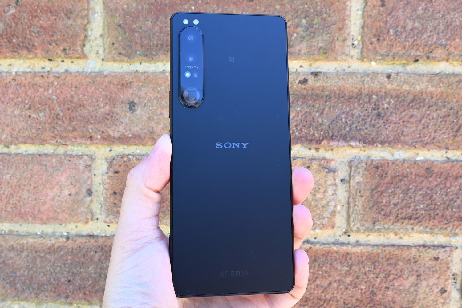 Stuff Sony Xperia 1 IV review in hand rear face on