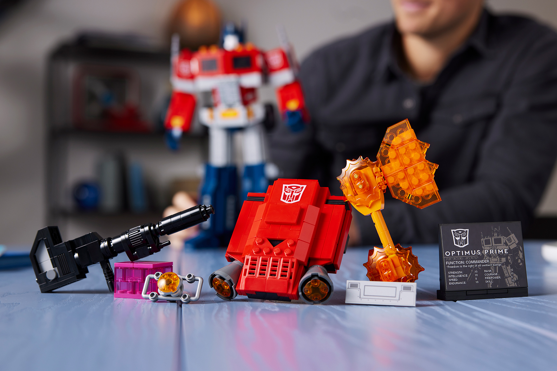 Lego Optimus Prime accessories