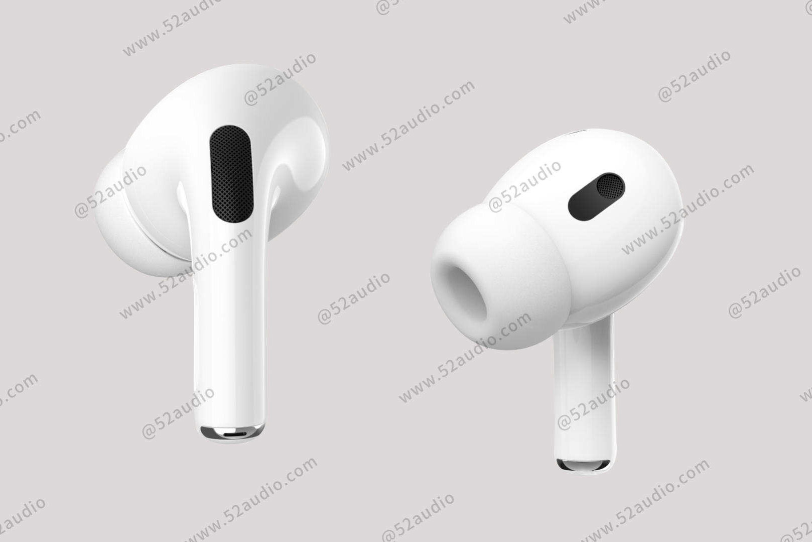 52Audio-Apple-AirPods-Pro-2-rumour-render-pods-only