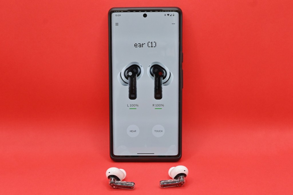 Nothing Ear 1 headphones review smartphone app