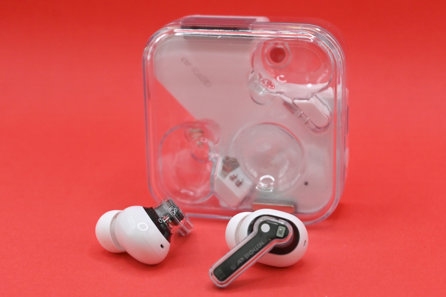 Nothing Ear 1 headphones review transparent case