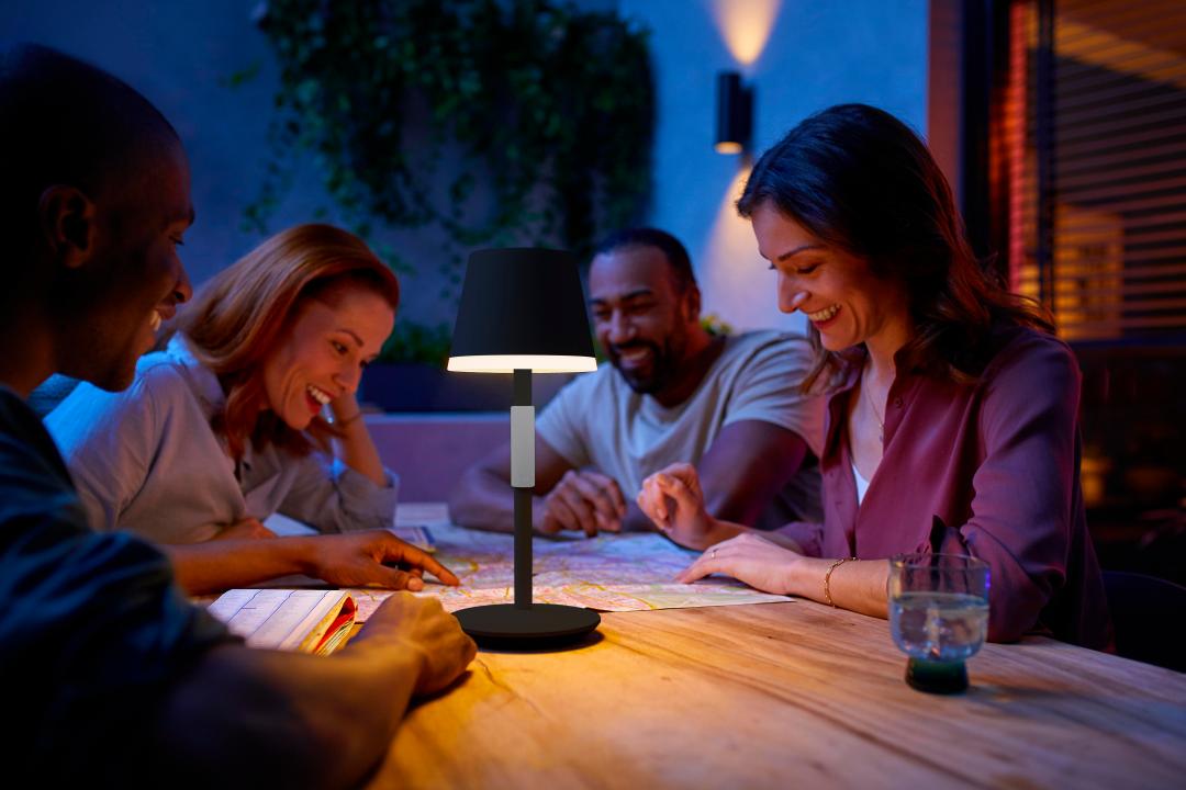 Philips Hue reveals a new track lighting system and a rechargeable lamp