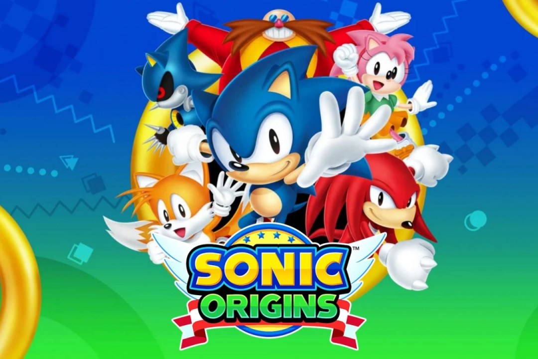 Sonic Origins boxart graphic