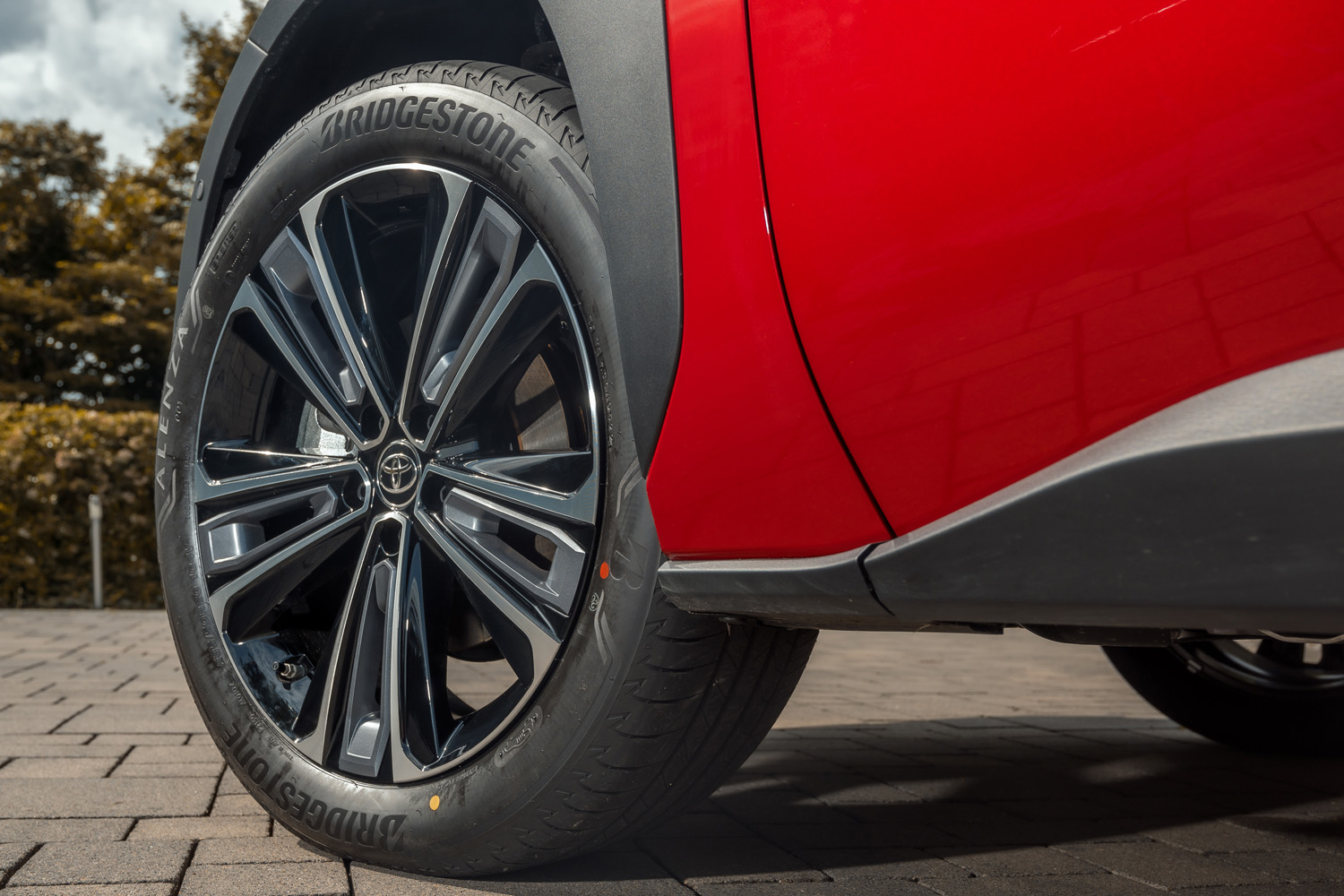 Stuff Toyota bZ4X review alloy wheels