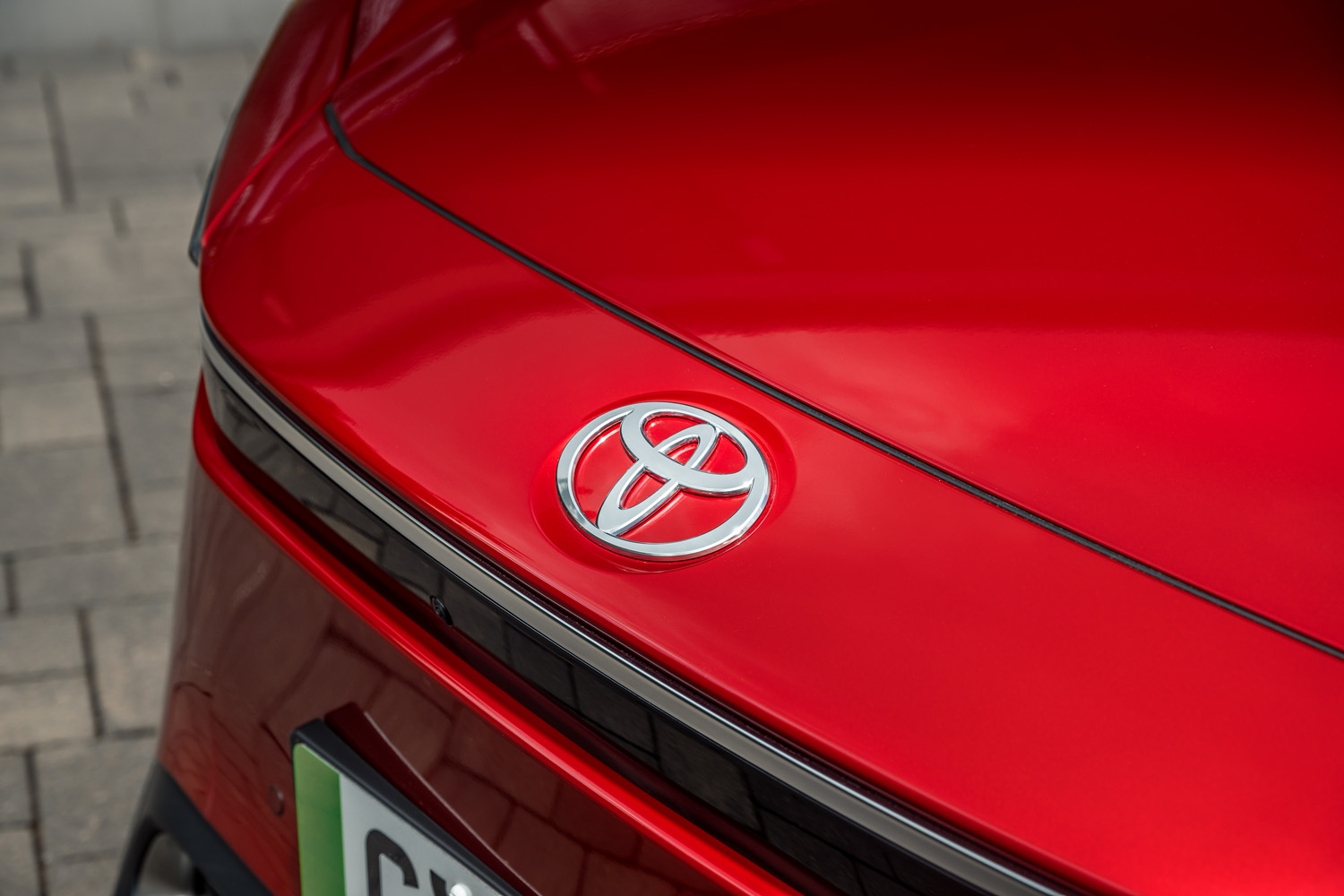 Stuff Toyota bZ4X review nose badge
