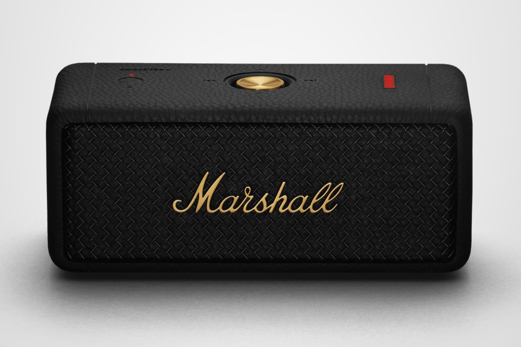 Marshall Emberton II: one of the best Bluetooth speakers for stylish and dynamic portable audio