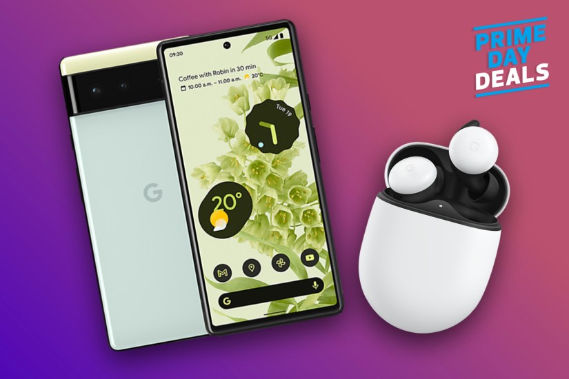 Get £150 off the Google Pixel 6 and discounted Pixel Buds for Prime Day