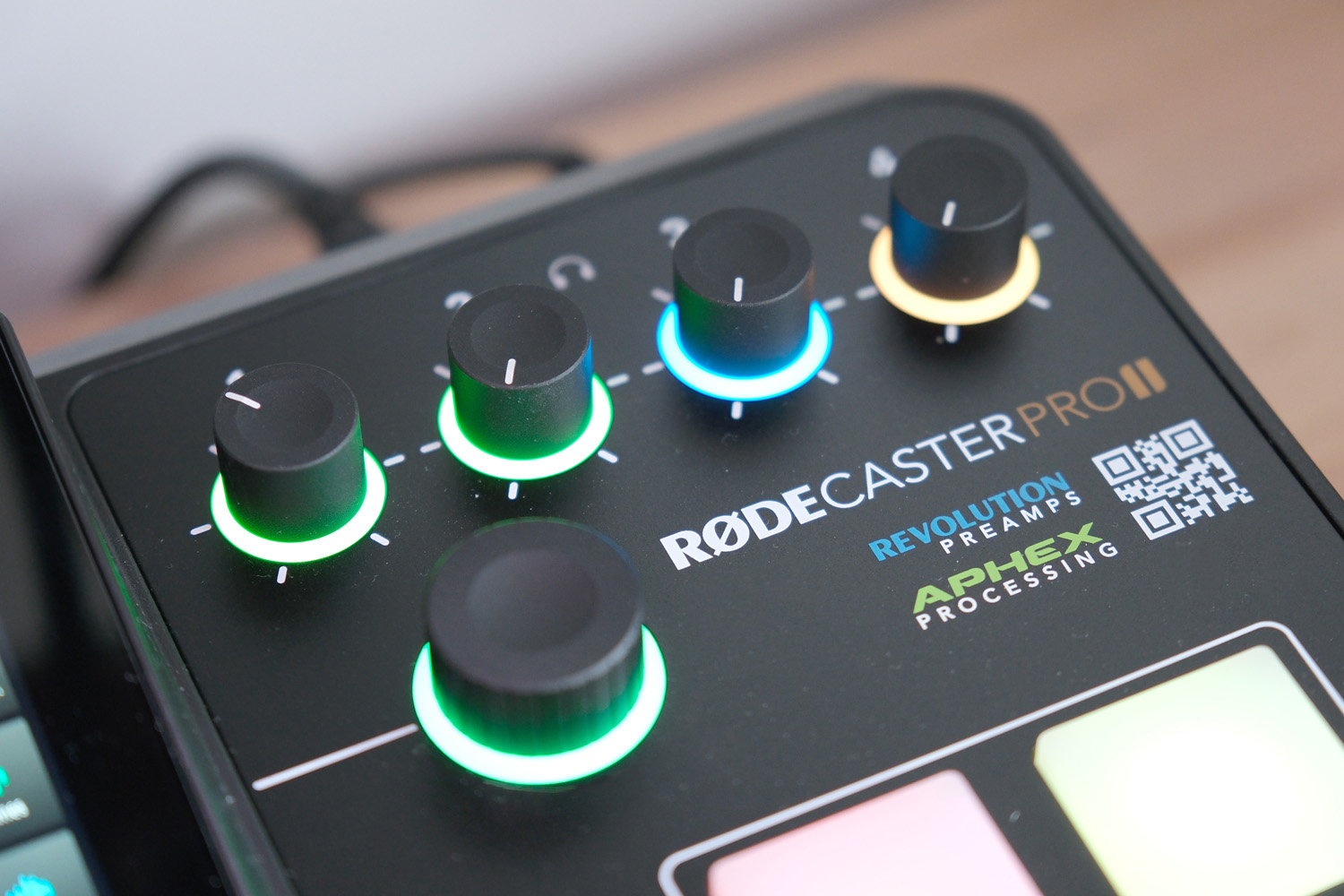 Rode Rodecaster Pro II monitor levels