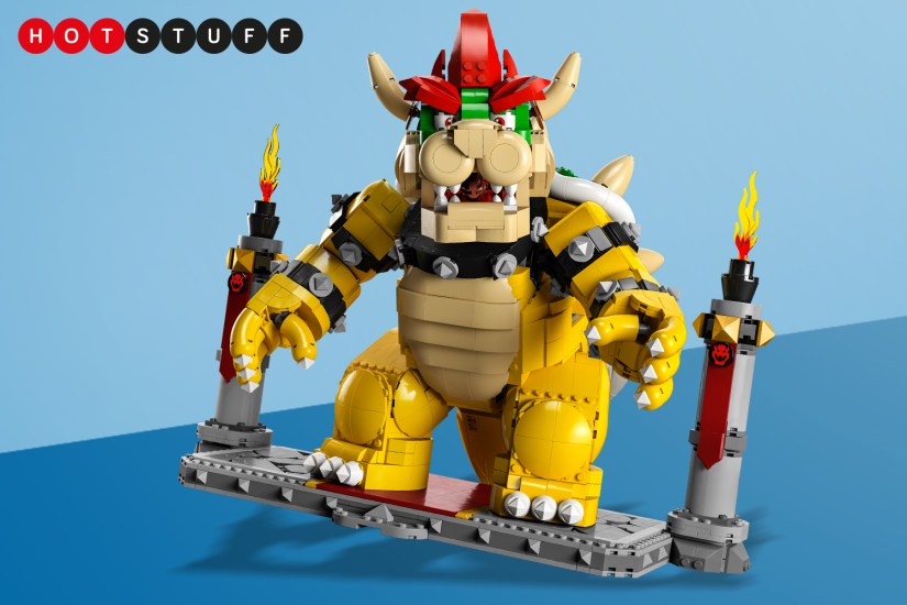 Terrify Lego Mario with this 2807-piece Mighty Bowser kit