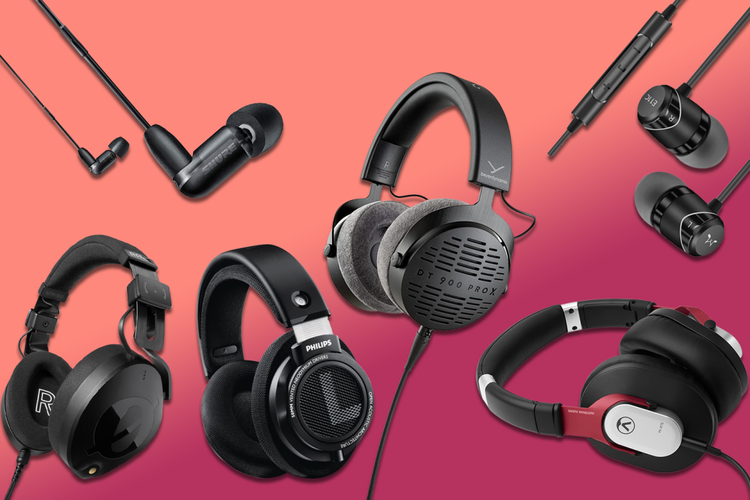best wired headphones featuring Philips Austrian Audio SoundMagic RØDE Beyerdynamic and Shure
