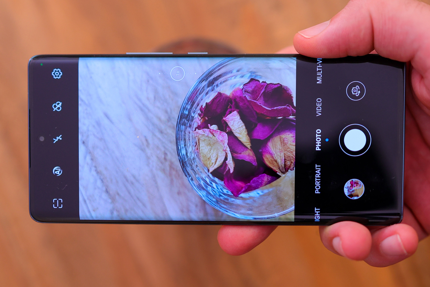 Honor 70 hands-on review camera app