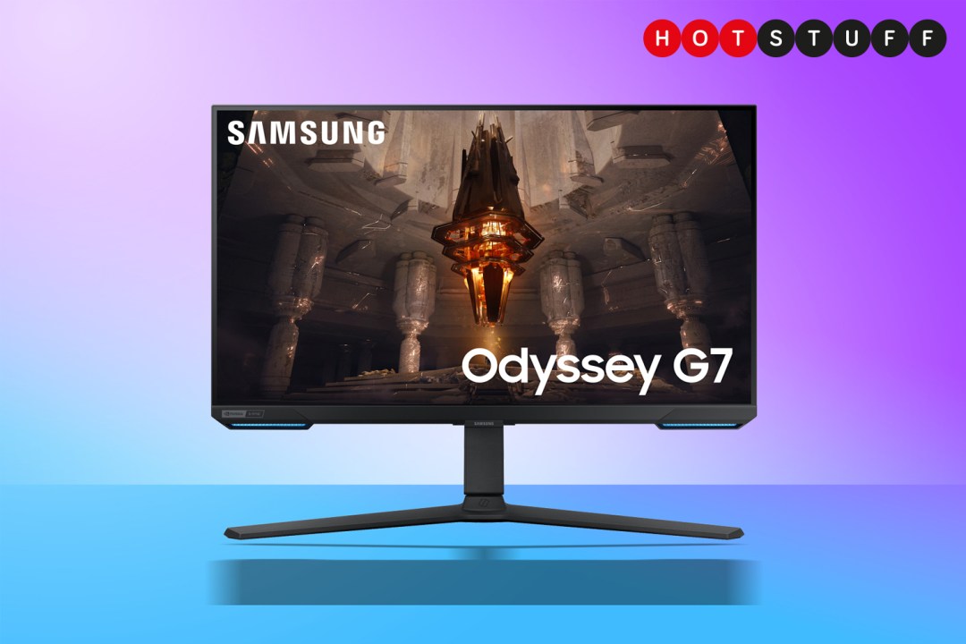 Samsung Odyssey G75B gaming monitor hot stuff