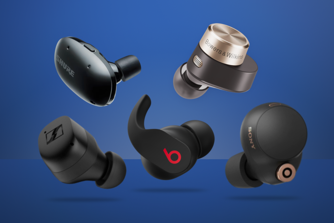 best true wireless headphones featuring Shure Beats Bowers & Wilkins Sony and Sennheiser