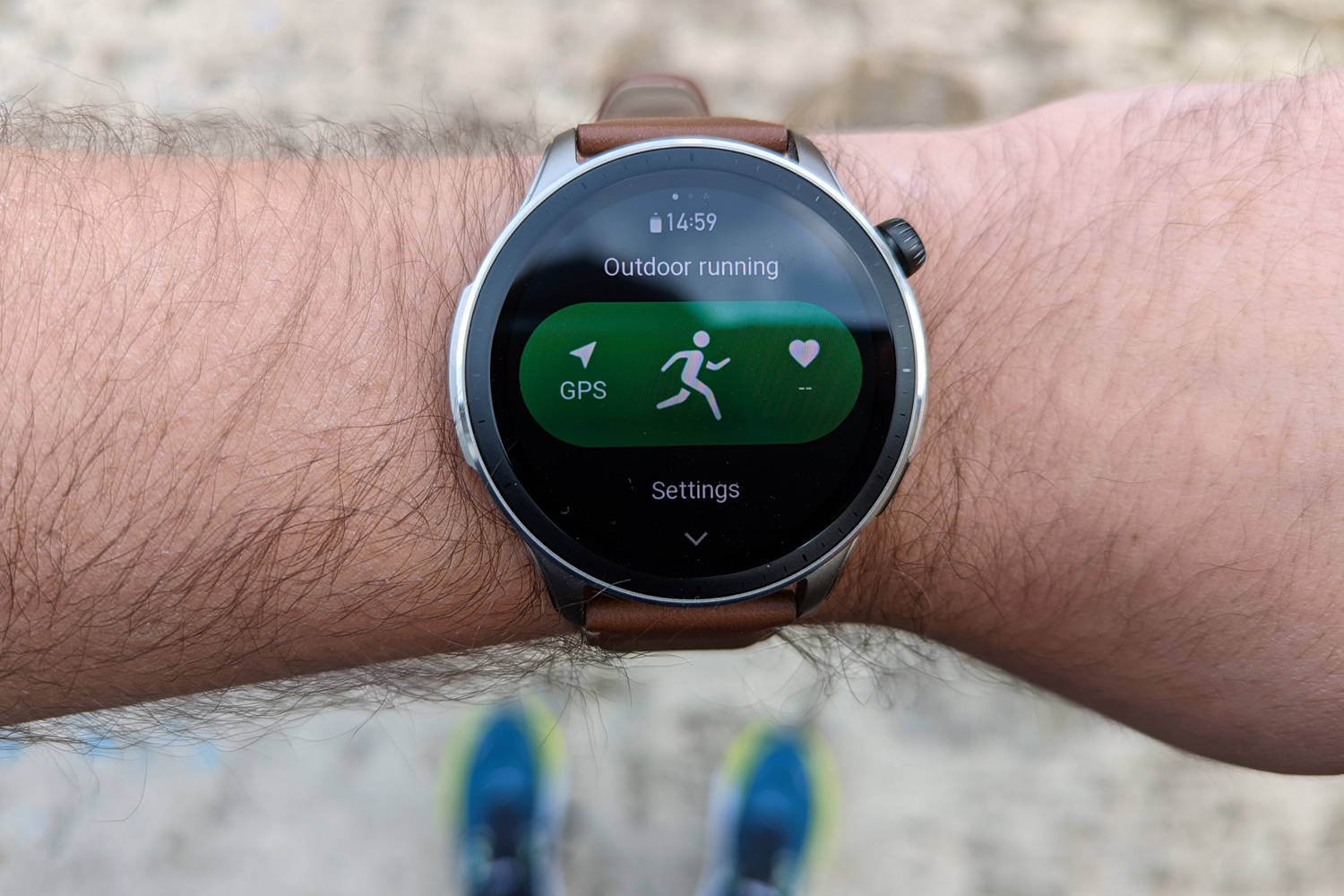 Amazfit GTR 4 review GPS lock