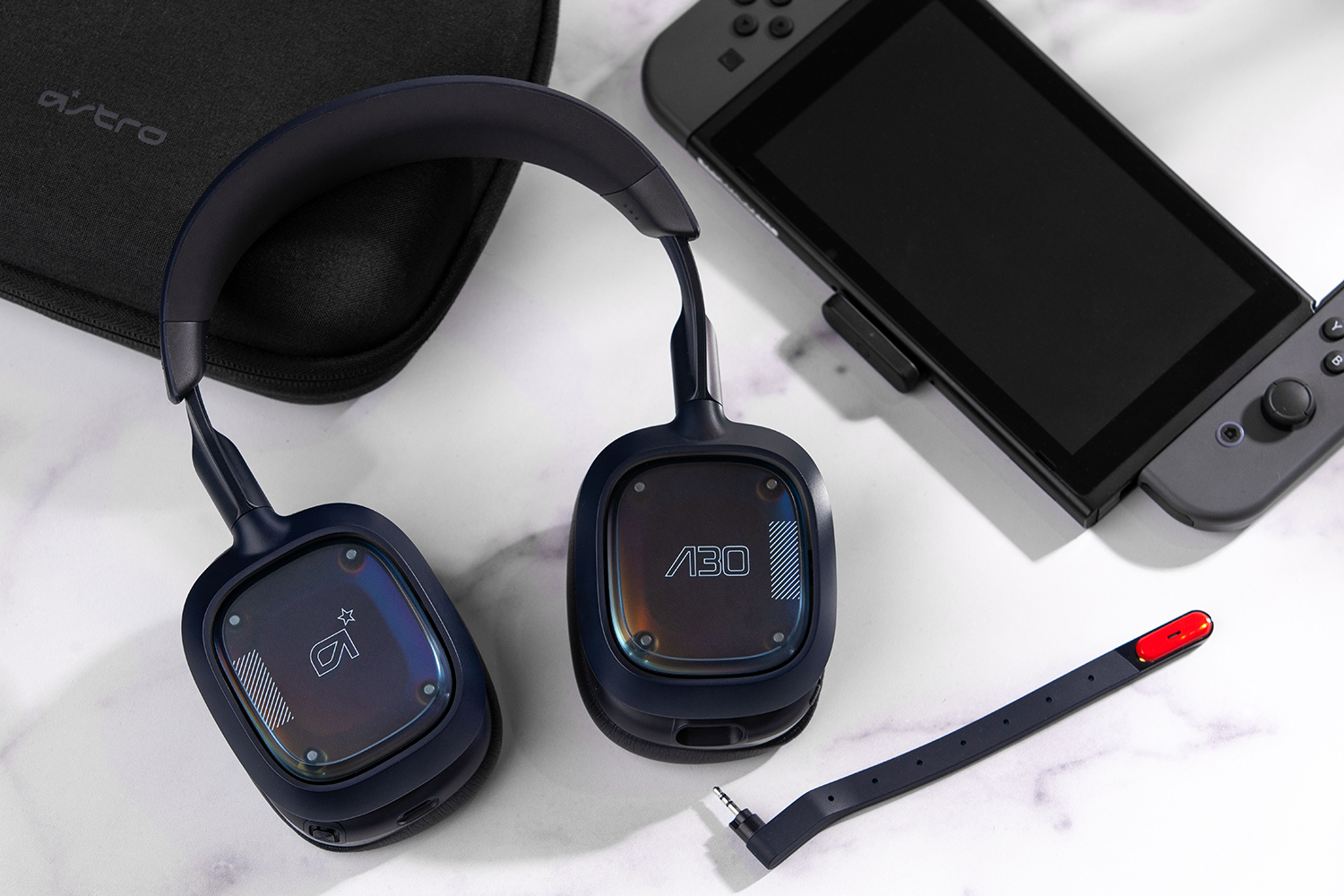 Astro A30 headset with Nintendo Switch