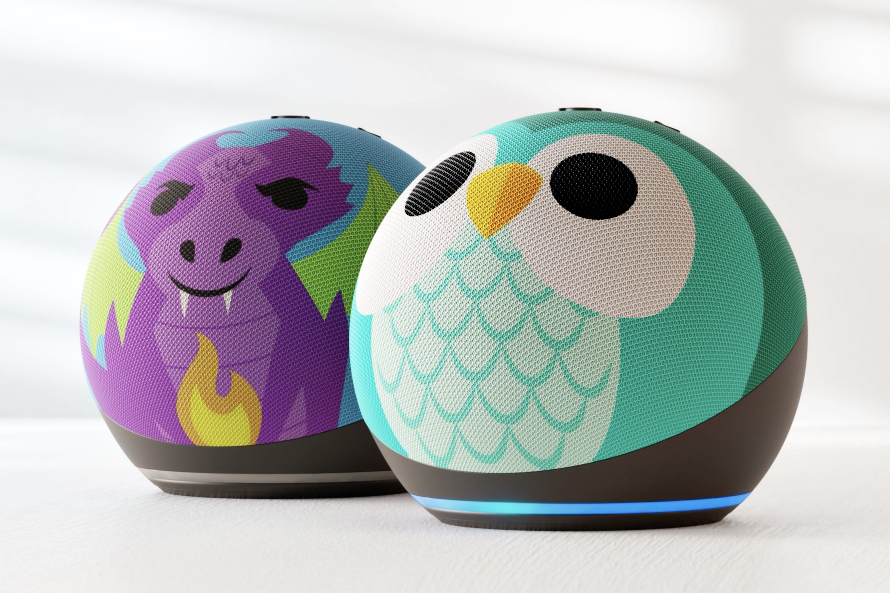 Echo Dot Kids new animals