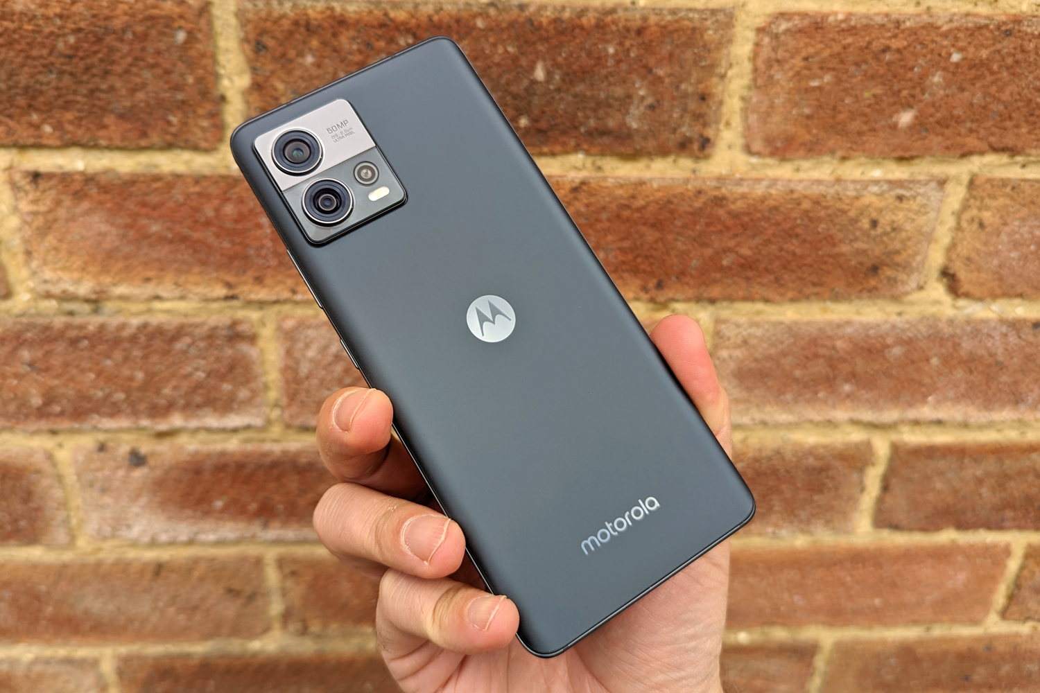 Motorola Edge 30 Fusion review in hand rear