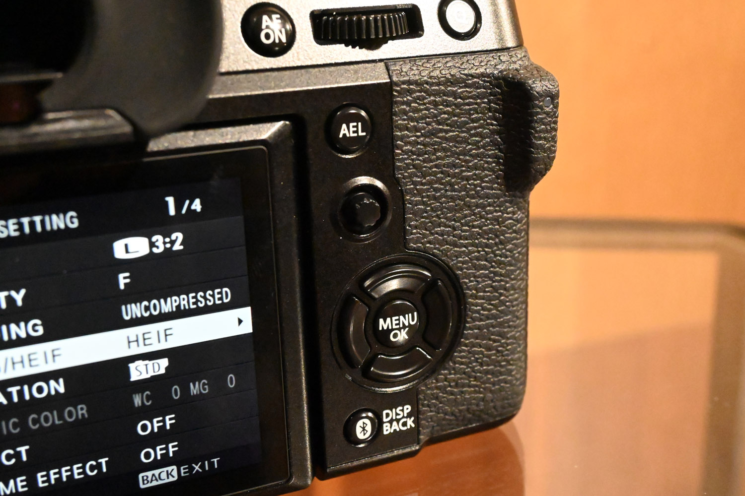 Fujifilm X-T5 hands-on review buttons