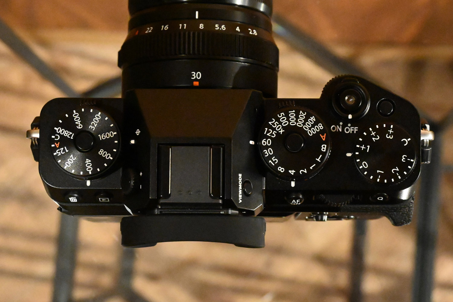 Fujifilm X-T5 hands-on review top plate