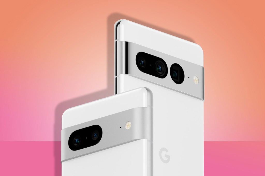 Google Pixel 7 and Pixel 7 Pro white