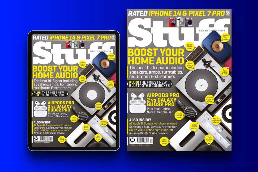Stuff magazine December 2022 on sale now