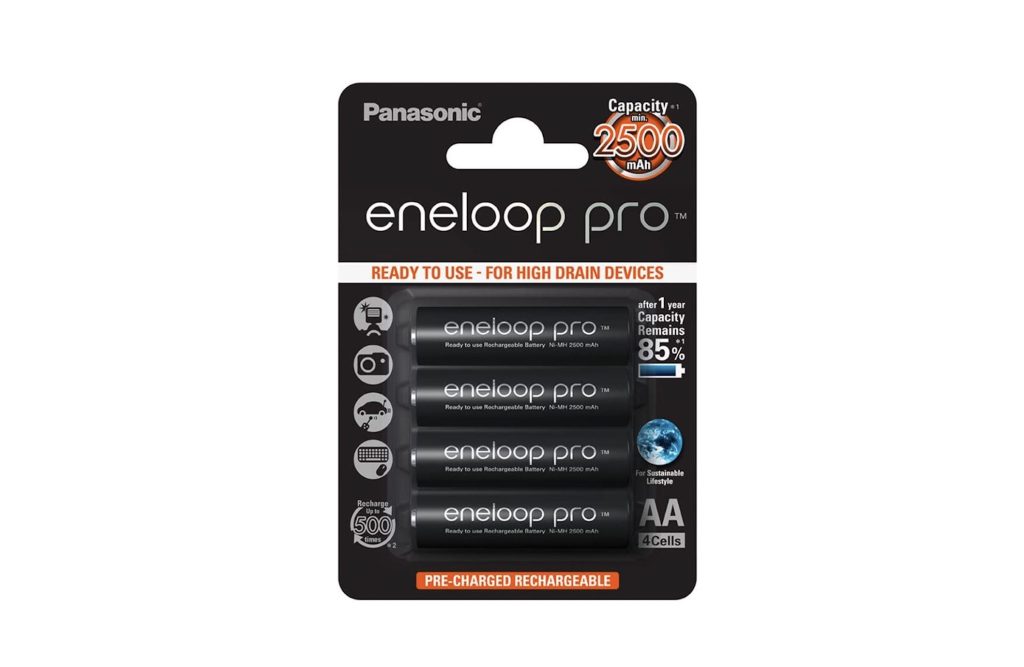 Eneloop Pro batteries