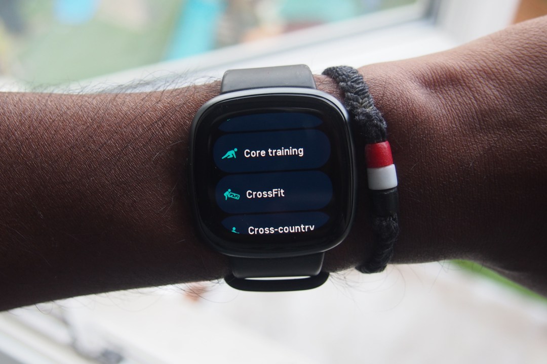 Fitbit Versa 4 exercise types