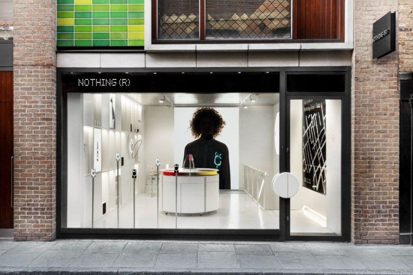 A look at Nothing’s first store in Soho, London