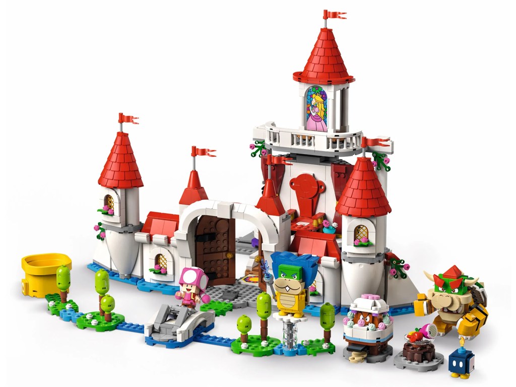 Lego Mario Princess Peach Castle