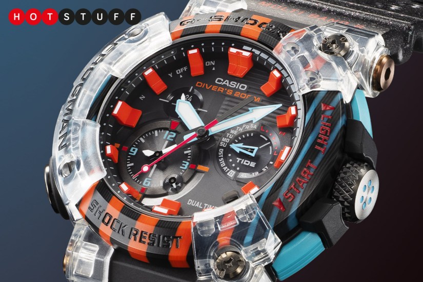 Deadly colour scheme for 30th anniversary G-Shock Frogman