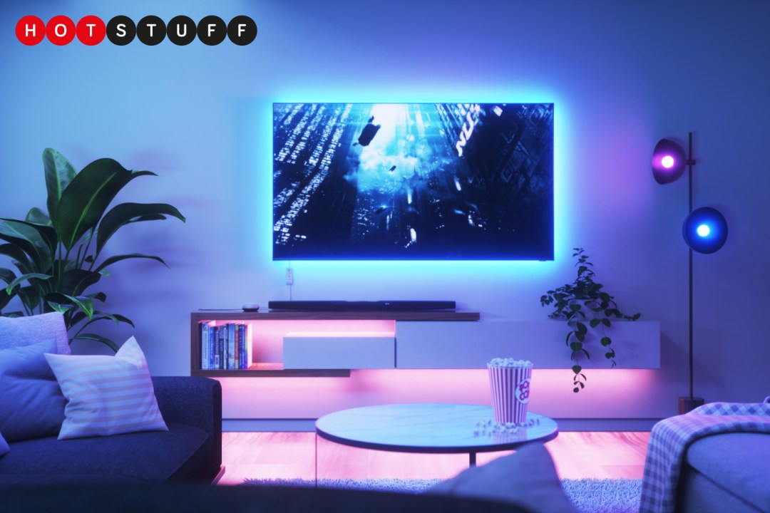 Nanoleaf's new range of lights in a living room