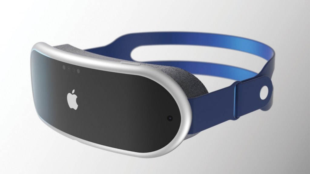 Apple headset concept render by Antonio de Rosa